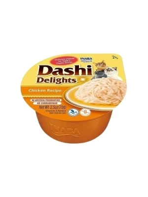 ÇOK SATAN Inaba Ciao Dashi Delights Tavuklu Kedi Çorbası 70 Gr