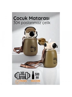 ÇOK SATAN Inox Çelik Hafif Çocuk Matarası 500 ml KAPASİTELİ