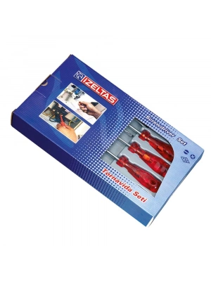® İzeltaş 4100 Kraft Tornavida Seti 7 Parça