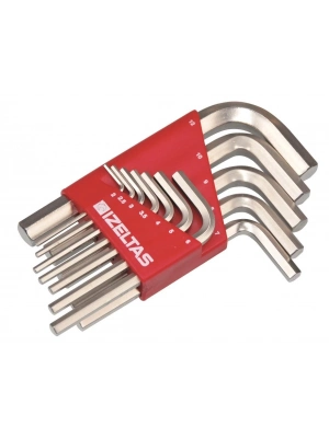 ® İzeltaş 4900 Allen Anahtar Takım Altı Köşe 12 Parça