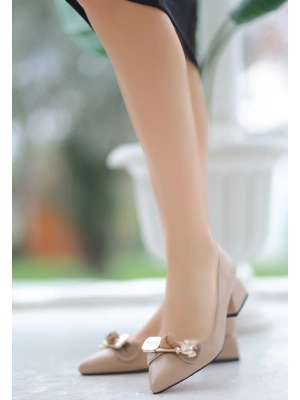 Jies Bej Topuklu Ayakkabı