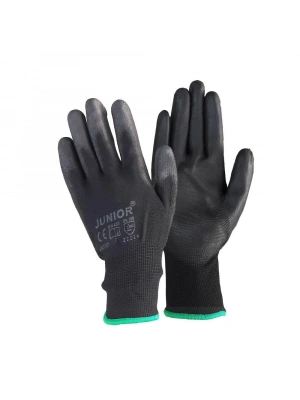 Junior JN1017 Siyah Pu Eldiven 7 No