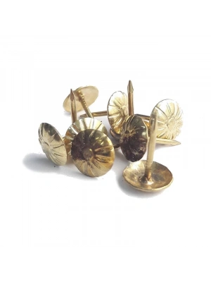 ® Kabara Raptiye Çivi Benekli Sarı 10 Adet