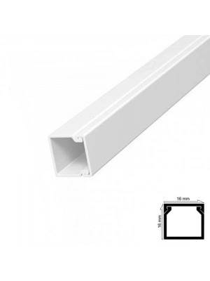 ® Kablo Kanalı 12x12 mm 2 Metre  6 Adet