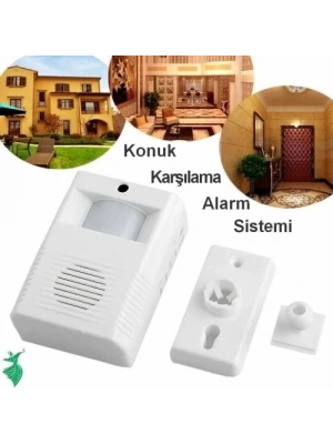 ÇOK SATAN Kablosuz Hareket Sensörlü Konuk Karşılama Kapı Alarm Sistemi Seti