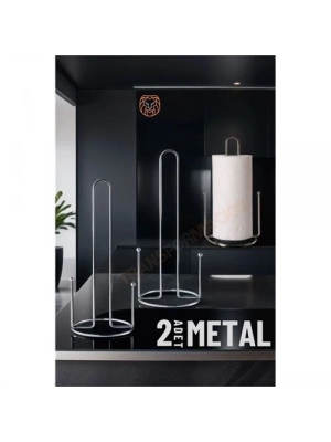 ÇOK SATAN Kağıt Havlu Tutucu Metal 2 ADET