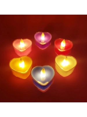 ÇOK SATAN Kalpli Tealight Pilli Mum