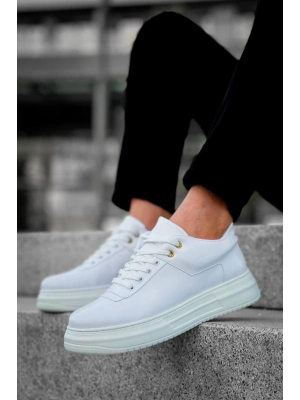 KB-X20  Beyaz Cilt Günlük Erkek Ayakkabı
