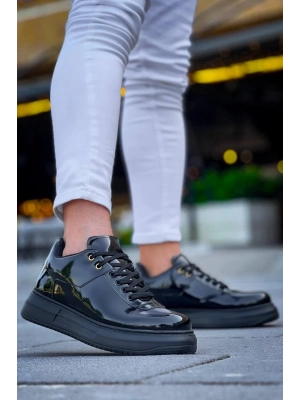 KB-X20  Kömür Rugan  Günlük Erkek Ayakkabı