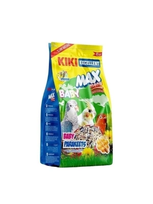 ÇOK SATAN Kiki Excellent Max Menu Yavru Paraket Kuşu Yemi 500 Gr