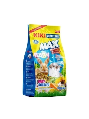 ÇOK SATAN Kiki Excellent Max Menu Yavru Tavşan Yemi 500 Gr