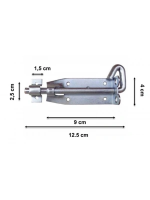 ® Kilitli Sürgü No 2
