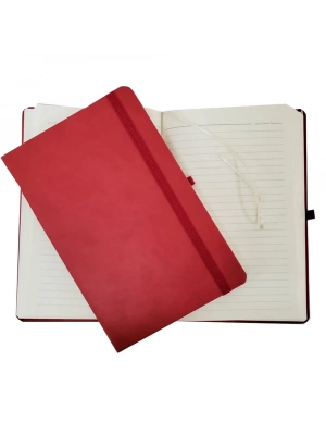 ÇOK SATAN Kırmızı Renk Termo Deri Defter