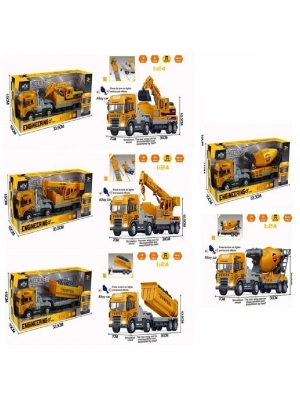 ÇOK SATAN KLX800-241-42-43-244 IŞIKLI MÜZİKLİ 1:24 İŞ MAKİNA