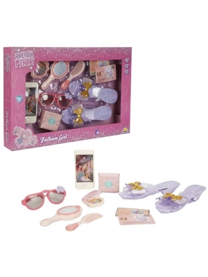 ÇOK SATAN KOKOŞ SET TERLİK/GÖZLÜK/TARAK KUTULU