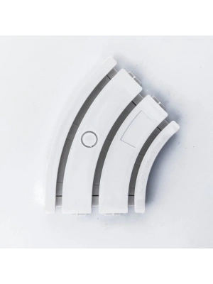 ® Korniş Dönüşü 3 Raylı 45 Derece