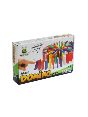 ÇOK SATAN KR116 Ahşap Domino Oyunu