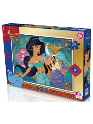 ÇOK SATAN KS Puzzle 100 Parça Aladdin