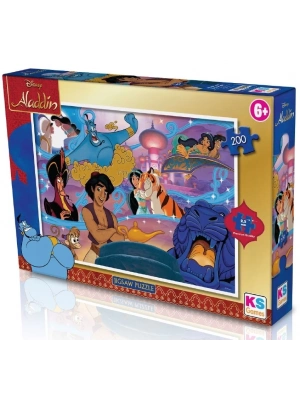 ÇOK SATAN KS Puzzle 200 Parça Aladdin
