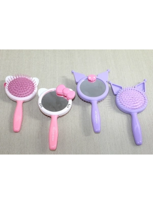 ÇOK SATAN Kuromi, Hello Kitty Karışık Aynalı Tarak