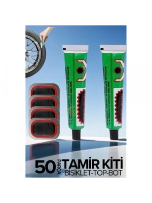 ÇOK SATAN Lastik Yaması 50 li Set Bisiklet Top Bot