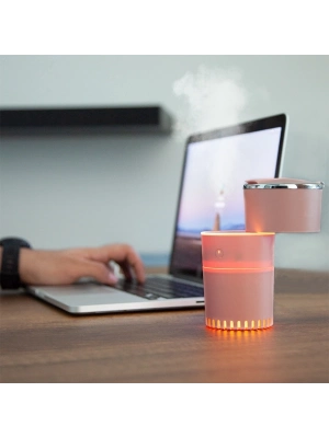 ÇOK SATAN Lattice Ortam Nemlendirme Ve Dezenfektan Buhar Makinesi (pembe) Usb