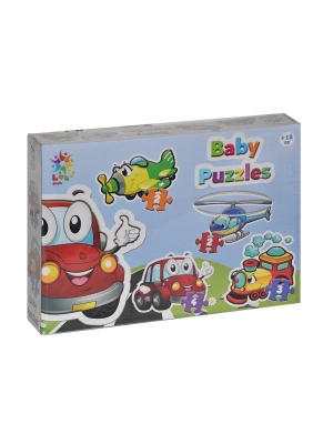 ÇOK SATAN LCBYB003 BABY PUZZLE TAŞITLAR