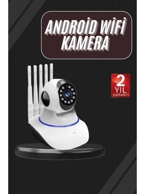 ÇOK SATAN LED Aydınlatmalı 5 Antenli Motorlu 1080P Wifi Kamera Sensörlü