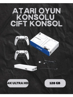 ÇOK SATAN M15 Retro Konsol – 20.000 Oyunlu, Çift Gamepadli, 4K HDMI