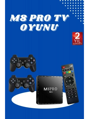 ÇOK SATAN M8 PRO MINI 4 8 10 K HD HDR Android Tv 5G Retro 10000 Oyunlu