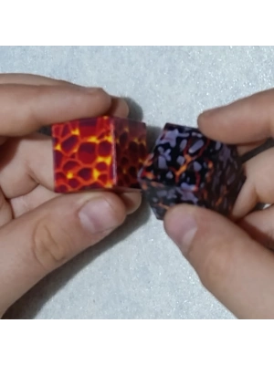 ÇOK SATAN Megacraft 9 Parça Lav Magma Blok
