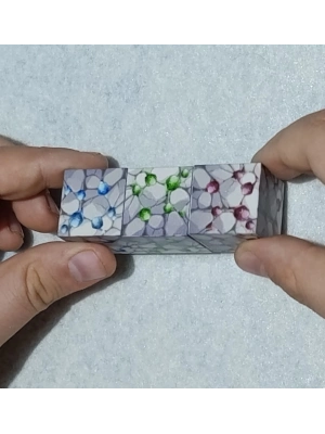 ÇOK SATAN Megacraft 9 Parça Zümrüt Kızıltaş Elmas Blok