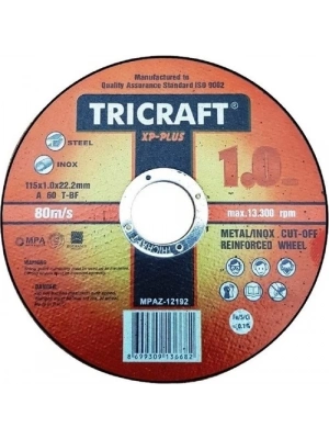® Meşem Trıcraft X Plus  115X1X22.23 mm Inox Kesici Taş 10 Adet MEŞEM-3301