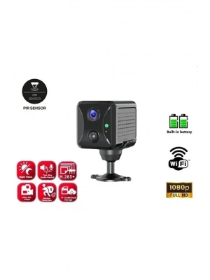 ÇOK SATAN Mini Pır Sensörlü Algılamalı Sesli Konuşmalı 1080p Hd Wifi Kamera