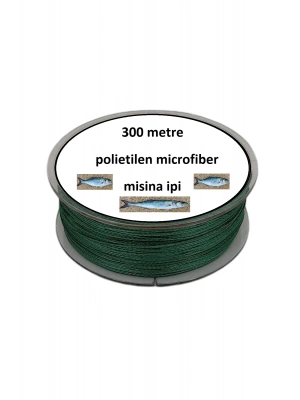 ÇOK SATAN Misina 300m Polietilen Microfiber 2.0 Ip Misina Yeşil