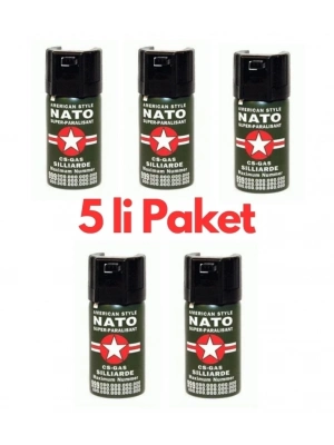 ÇOK SATAN Natoo Bıber Gazı 5 Adet Birden