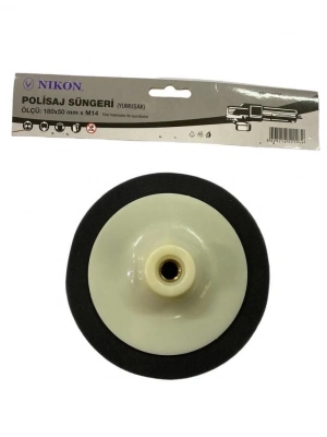 ® Nikon 18050SY Polisaj Süngeri 180 mm Siyah Yumuşak
