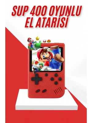 ÇOK SATAN Nostalji Oyunlu Mini Atari Gamebox 400 Oyunlu El Atarisi