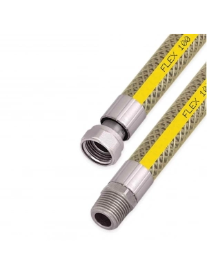 ÇOK SATAN Ocak Fırın Doğalgaz Bağlantı Fleksi Extra Korumalı Hortum 0.50 Cm