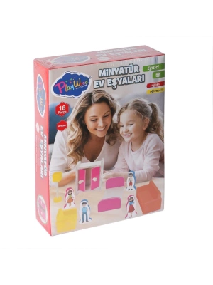 ÇOK SATAN ONY-407 Ahşap Minyatür Ev Eşyaları