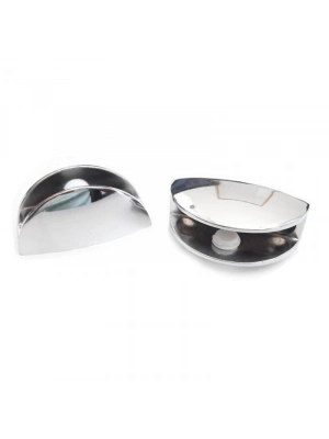 Oval Krom Etejer Camı Tutucu Takımı