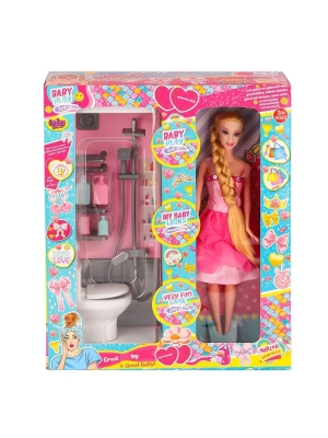 ÇOK SATAN OYD-02387 Bebek ve Banyo Oyun Seti -Oydaş Oyuncak