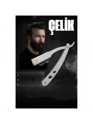 ÇOK SATAN Paslanmaz Çelik Ustura Türk Modeli
