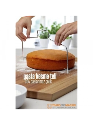 ÇOK SATAN Pasta Kesme Teli - Pasta Dilimleyici