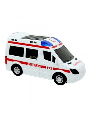 ÇOK SATAN Pilli Sesli ışıklı  112 Ambulans Oyuncak