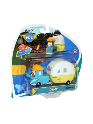 ÇOK SATAN POLI/83405 Robocar Poli Camp Figürü-Necotoys