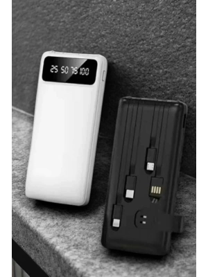 ÇOK SATAN Powerbank 20.000 Mah LCD Ekran USB Lightning Type-C Uyumlu İOS ve Android