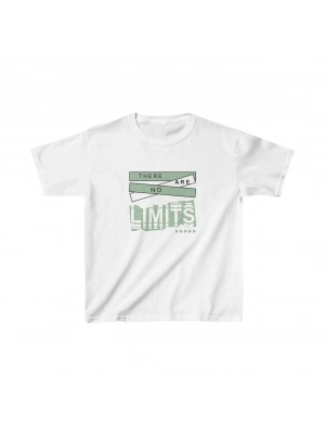 Çocuk Baskılı T-Shirt - Beyaz