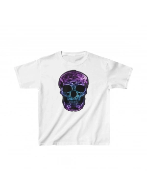 Çocuk Baskılı T-Shirt - Beyaz