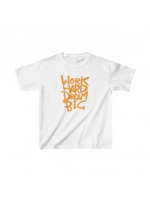 Çocuk Baskılı T-Shirt - Beyaz